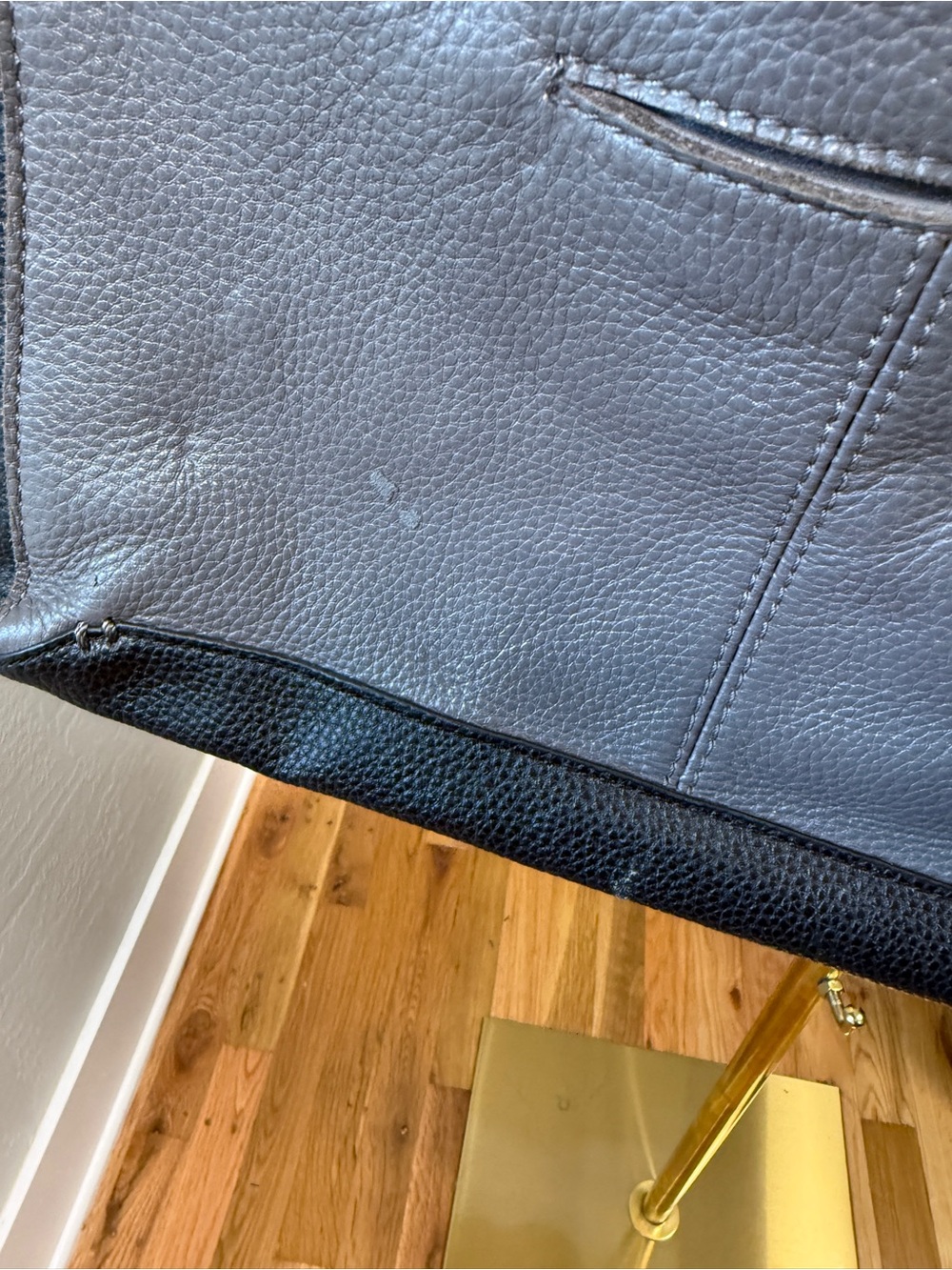 The Sak Colorblock Leather Crossbody Bag Adjustable Strap - Picture 4 of 7